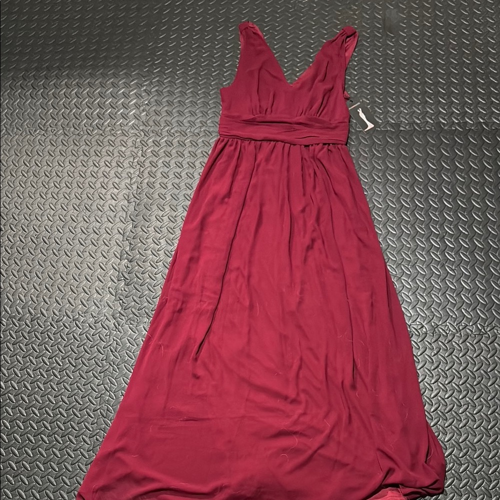 Ever Pretty Red Maxi Dress Elegant Silhouette